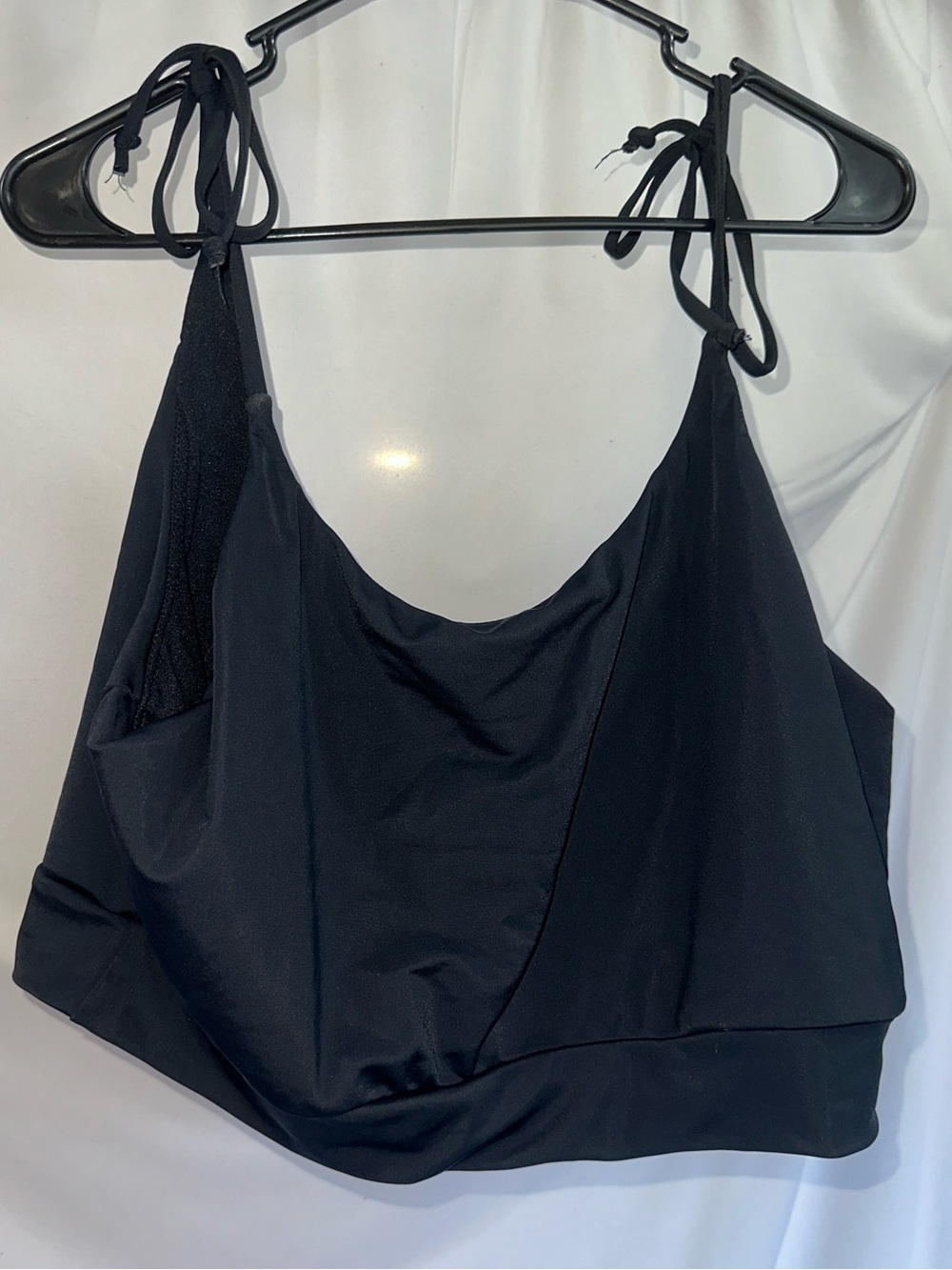 Tie Shoulder Swim Top